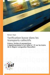 Tarification Basse Dans Les Transports Collectifs