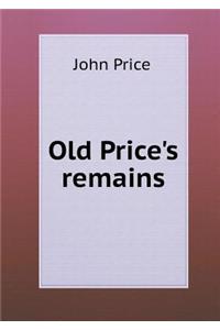 Old Price's Remains