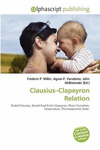 Clausius-Clapeyron Relation