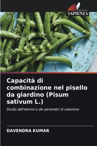 Capacità di combinazione nel pisello da giardino (Pisum sativum L.)