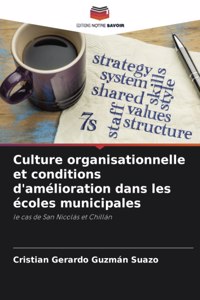 Culture organisationnelle et conditions d'amélioration dans les écoles municipales