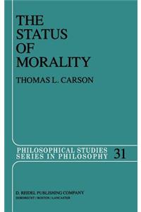 Status of Morality