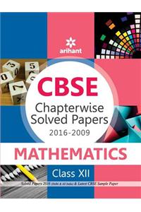 CBSE Chapterwise 2016-2009 Mathematics Class 12th