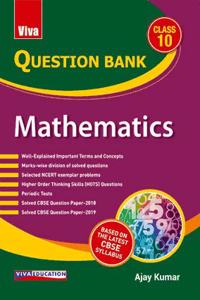 CBSE Question Bank in Mathematics, 2020 Ed. for Class X