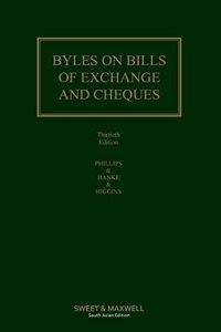 Byles On Bills Of Exchange And Cheques, 30ed.