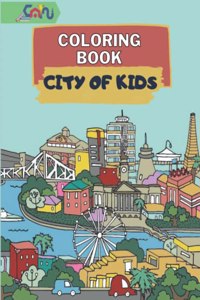 Coloring Book City of Kids