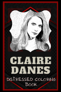 Claire Danes Distressed Coloring Book