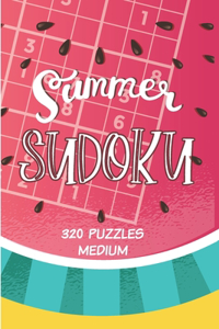 Summer Sudoku - 320 Puzzles - Medium