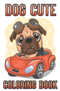 Dog Cute Coloring Book