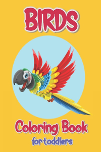 Birds Coloring Book For Toddlers