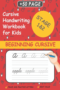 Cursive Handwriting Workbook For Kids