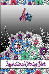 Ava Inspirational Coloring Book