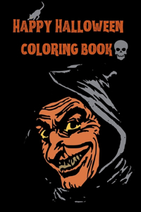 Happy Halloween Coloring Book