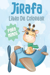 Jirafa Libro De Colorear para niños