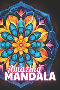Amazing Mandalas Coloring Book