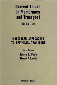 Curr Topics in Membranes & Transport V20