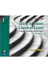 Learn to Listen, Listen to Learn 1