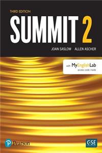 Summit Level 2 with MyEnglishLab