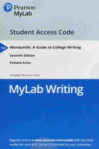 Mylab Writing with Pearson Etext -- Standalone Access Card -- For Wordsmith