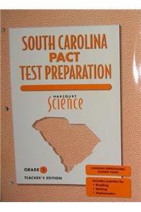 Harcourt Science South Carolina: Pact Science Test Preparation Student Edition Grade 1