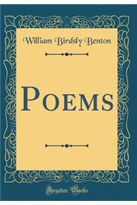 Poems (Classic Reprint)