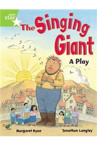 Rigby Star Guided 1 Green Level: The Singing Giant, Play, Pupil Book (single)