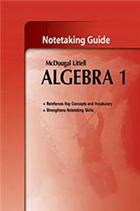 McDougal Littell Algebra 1: Student's Notetaking Guide