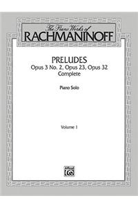 RACHMANINOFF PRELUDES COMPLETE 1