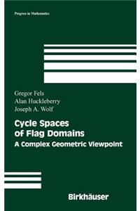 Cycle Spaces of Flag Domains