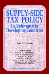 Supply Side Tax Policy  Its Relevance to Developing Countries