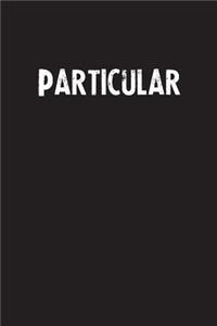 Particular