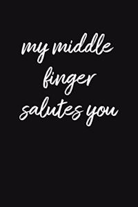 My Middle Finger Salutes You