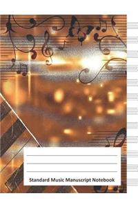 Standard Music Manuscript Notebook