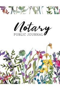 Notary Public Journal