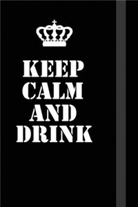 Keep Calm And Drink
