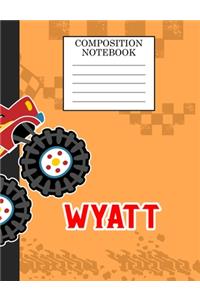 Composition Notebook Wyatt
