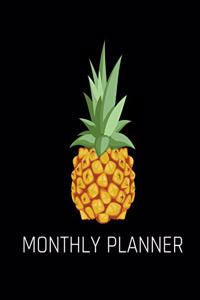 Pineapple Monthly Planner