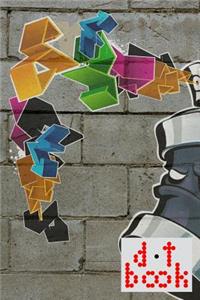 The Dot Book - A Dot Grid Notebook for Graphic Designers - Graffiti Series - 027