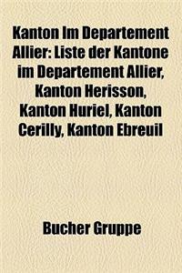 Kanton Im Departement Allier