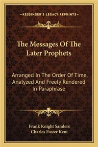Messages of the Later Prophets