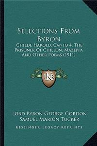 Selections from Byron