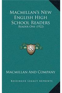 MacMillan's New English High School Readers