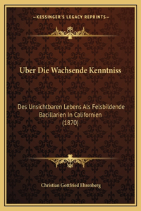 Uber Die Wachsende Kenntniss