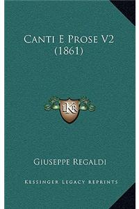 Canti E Prose V2 (1861)