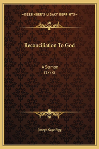 Reconciliation To God