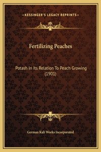 Fertilizing Peaches