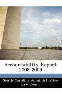 Accountability Report 2008-2009