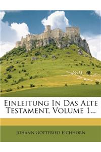 Einleitung in Das Alte Testament.