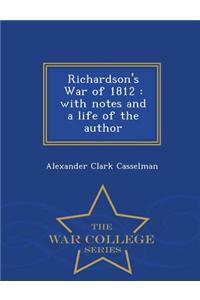 Richardson's War of 1812