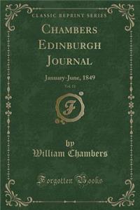 Chambers Edinburgh Journal, Vol. 11